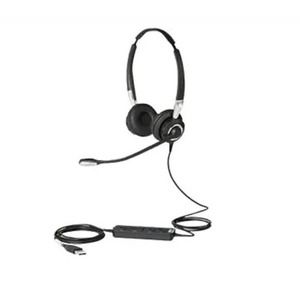 Jabra 2400 II USB DUO CC Wired Call Center Headset with Noise Cancelling
